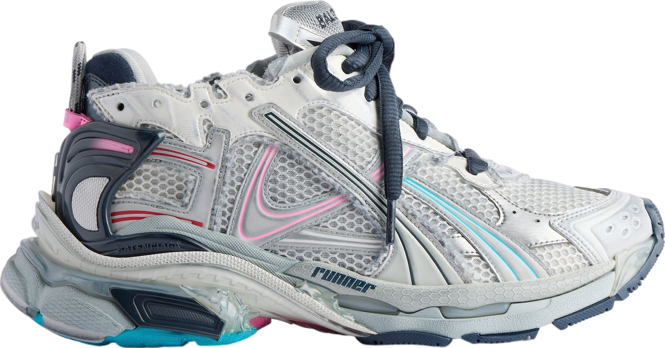 Balenciaga Runner WMNS White / Lilac / Neon Pink - Nov 2024