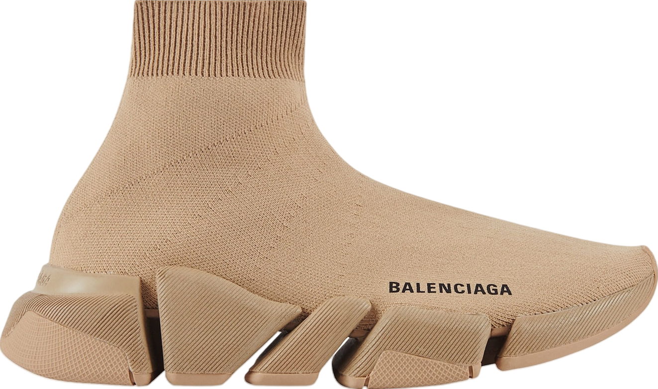 Balenciaga Speed 2.0 Recycled Knit WMNS Beige