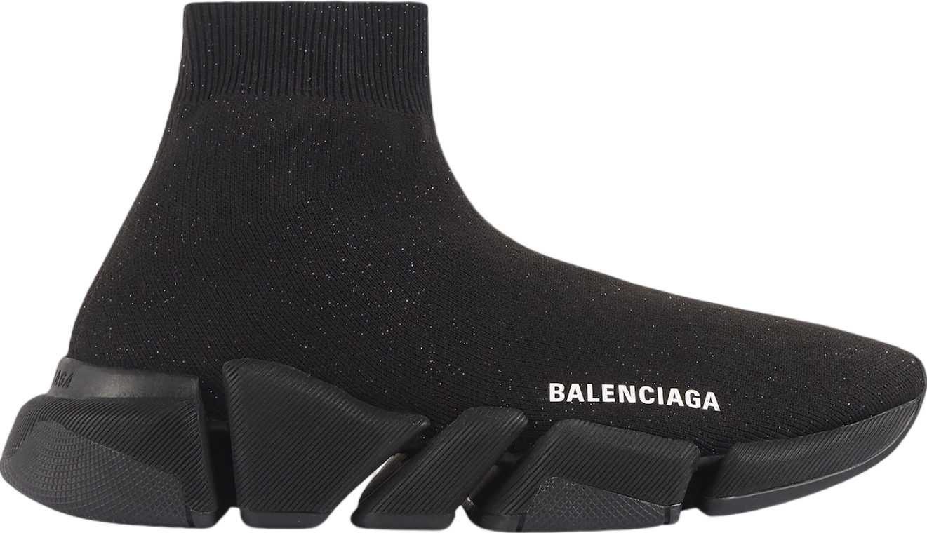 Balenciaga Speed 2.0 Shiny WMNS Black