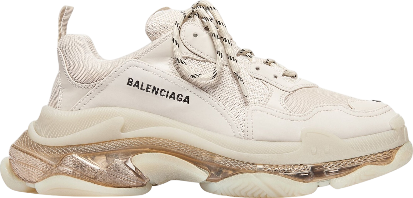 Balenciaga Triple S Clear Sole White