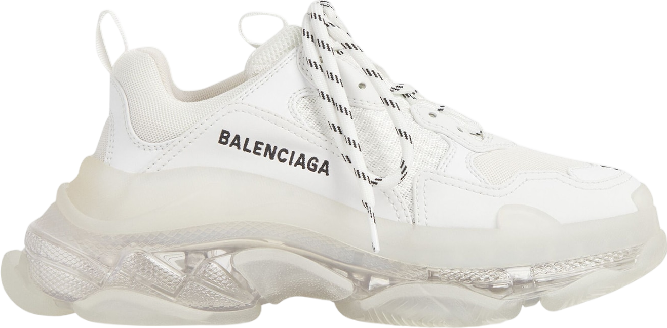 Balenciaga Triple S Clear Sole WMNS White