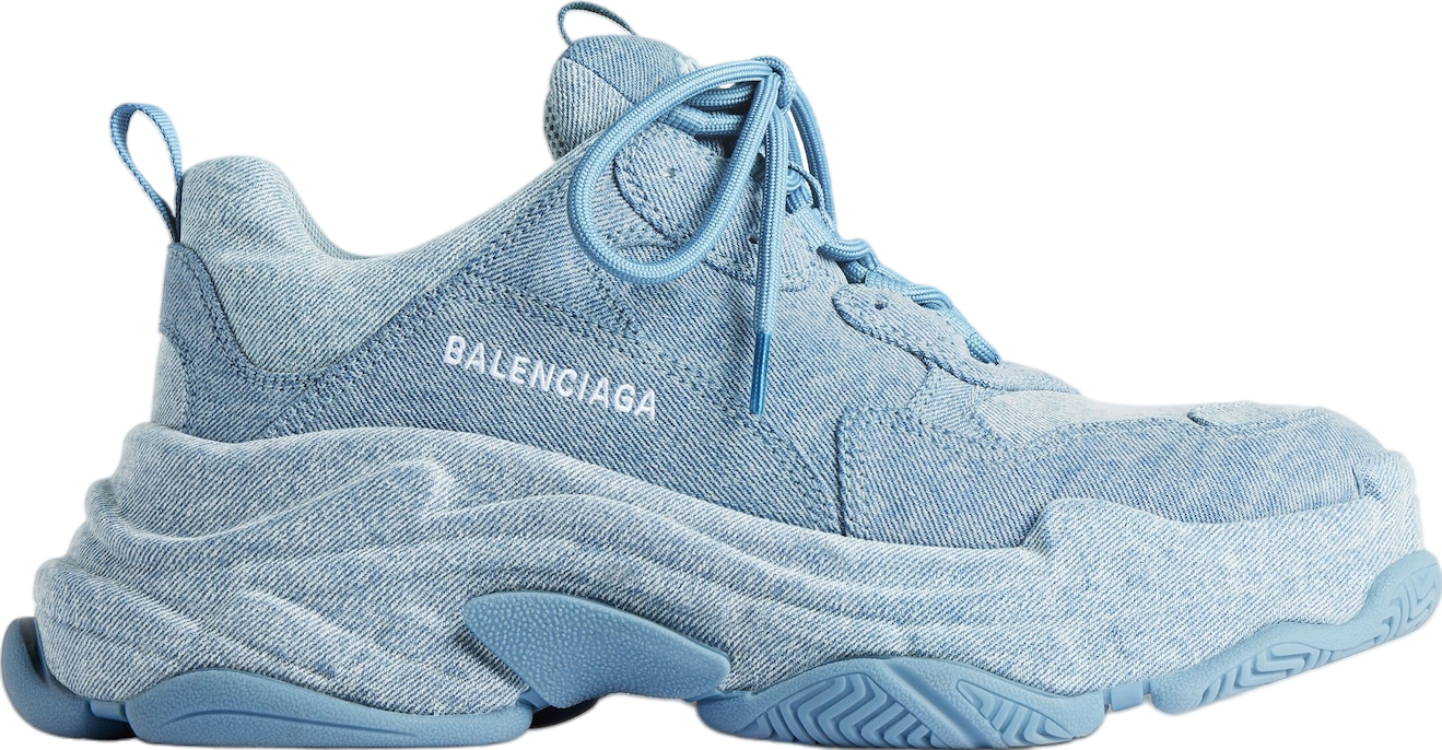 Balenciaga Triple S Denim Blue