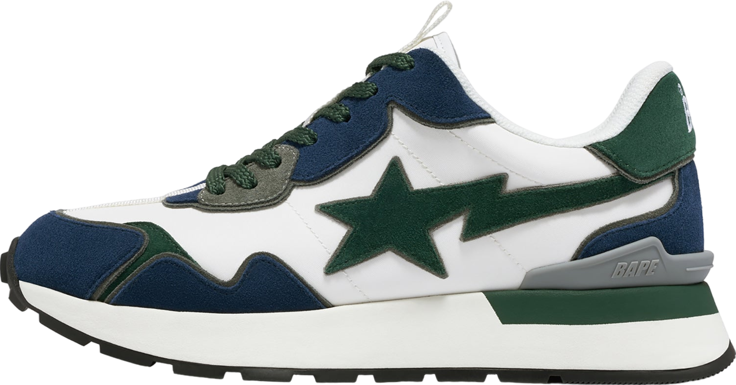 Bape Road Sta Express #2 Green X Navy