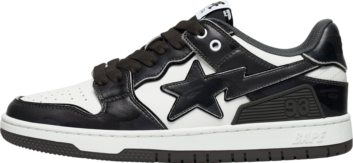 Bape Sk8 Sta #1 Black / White