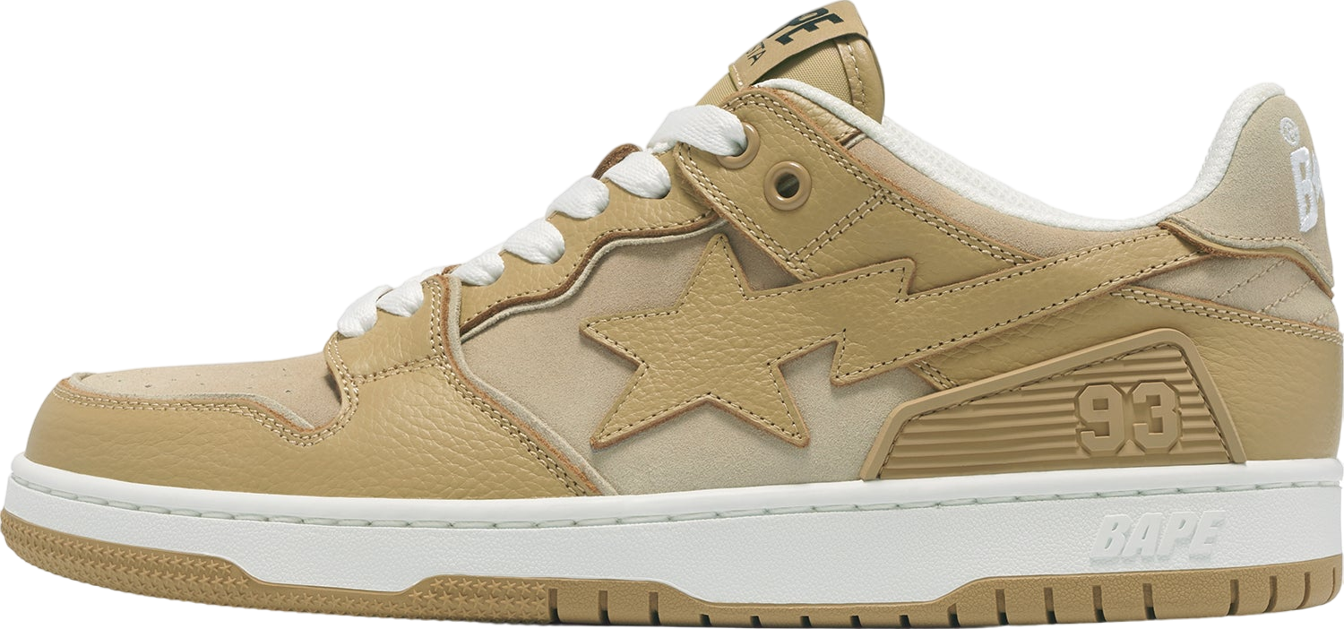 Bape Sk8 Sta #4 WMNS Beige