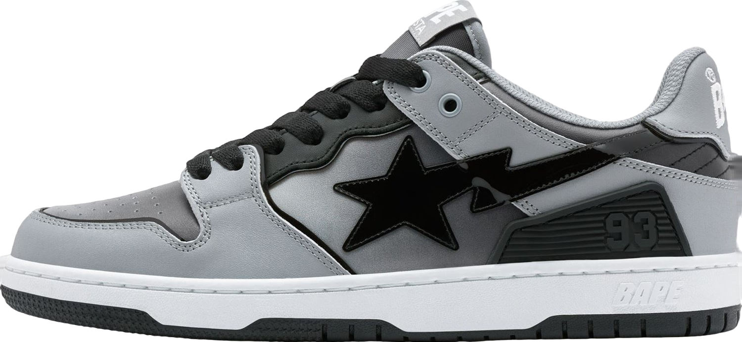 Bape Sk8 Sta #5 Grey / Black