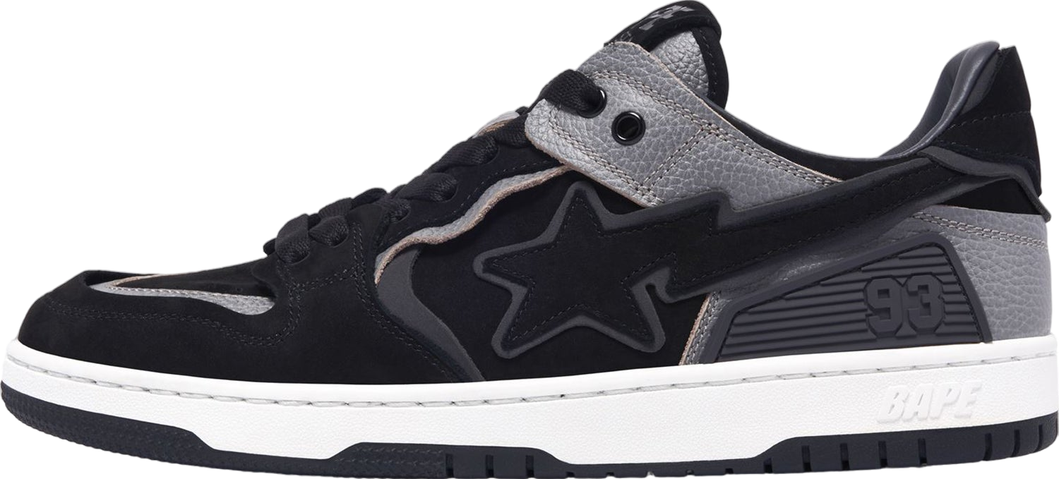 Bape Sk8 Sta #6 Black - Feb 2024 - 1K30-191-313-Black