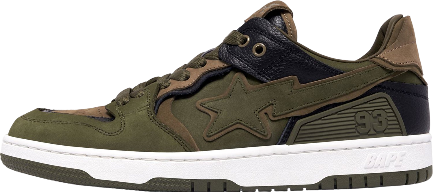 Bape Sk8 Sta #6 WMNS Olive Drab