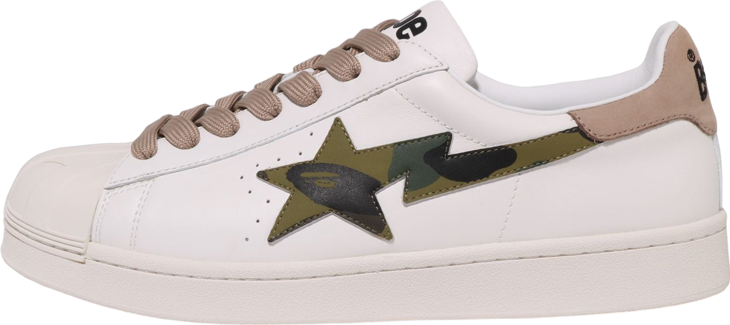 Bape Skull Sta #1 White