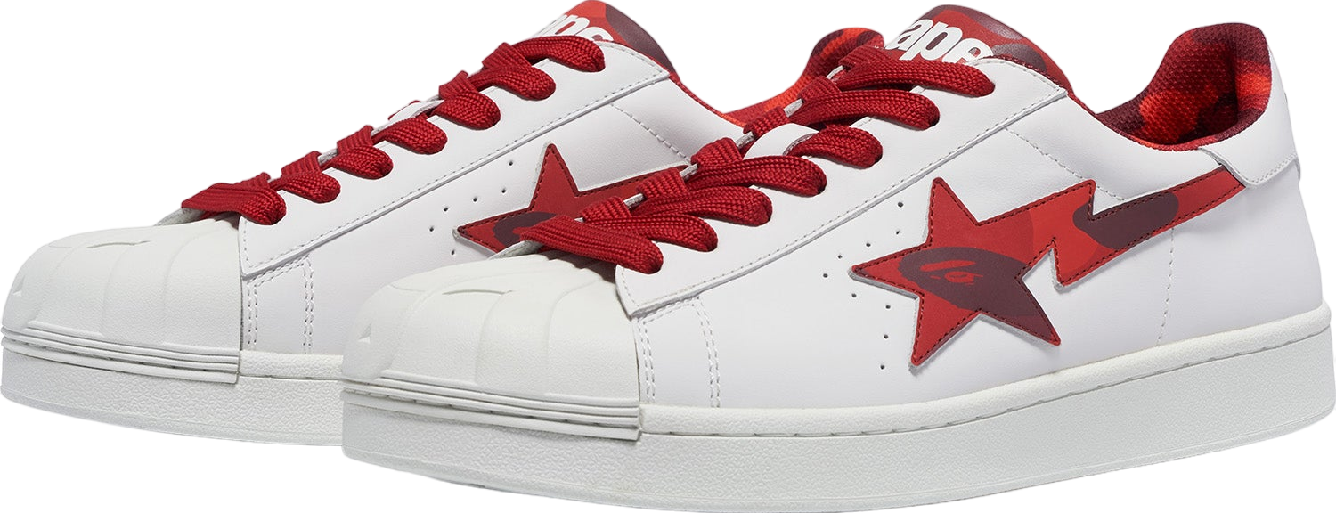 Bape Skull Sta WMNS Red