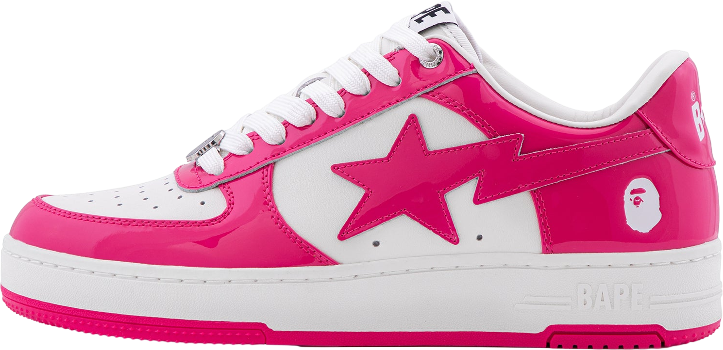BAPE STA ピンクスネーク 27cm デッドストック apesta（カラーピンク 
