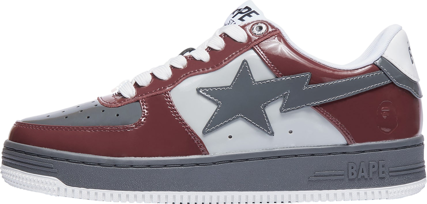 Bape Sta #2 WMNS Gray X Red