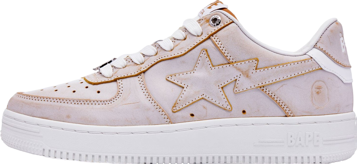 Bape Sta #5 Beige / White