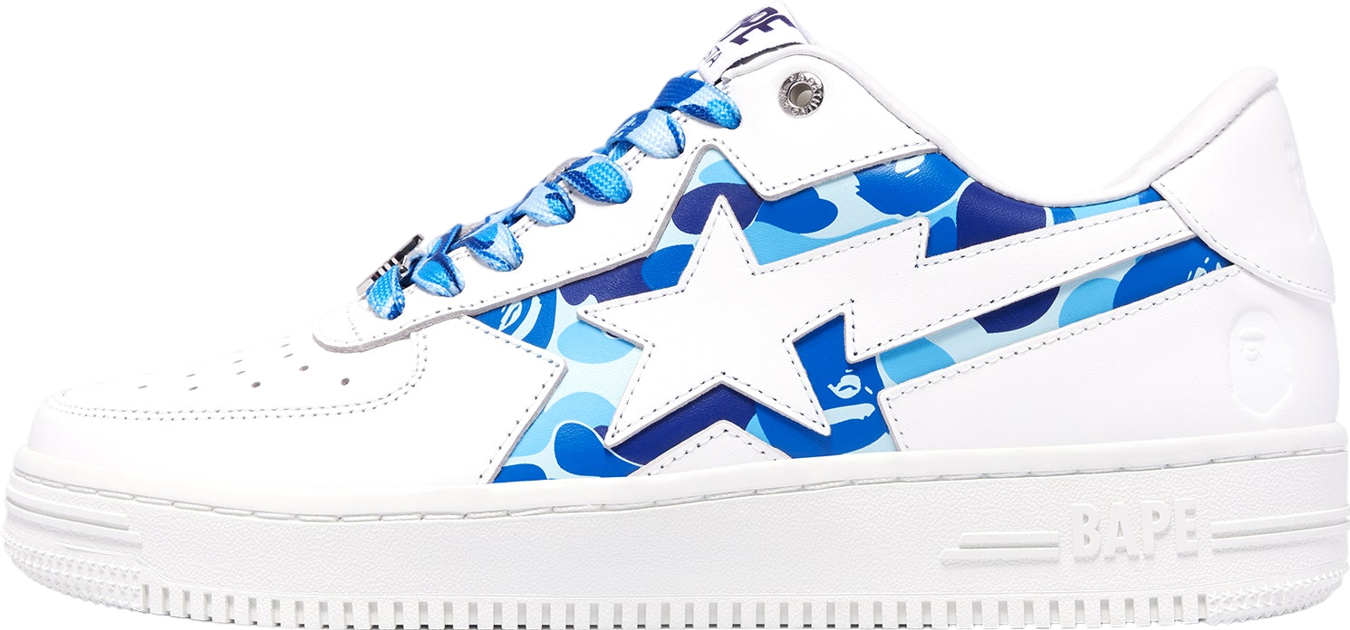 Bape Sta Icon Abc Camo Blue