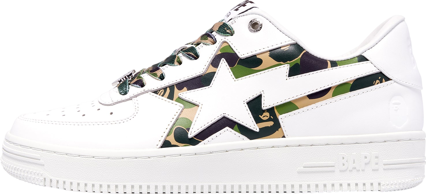 Bape Sta Icon Abc Camo Green