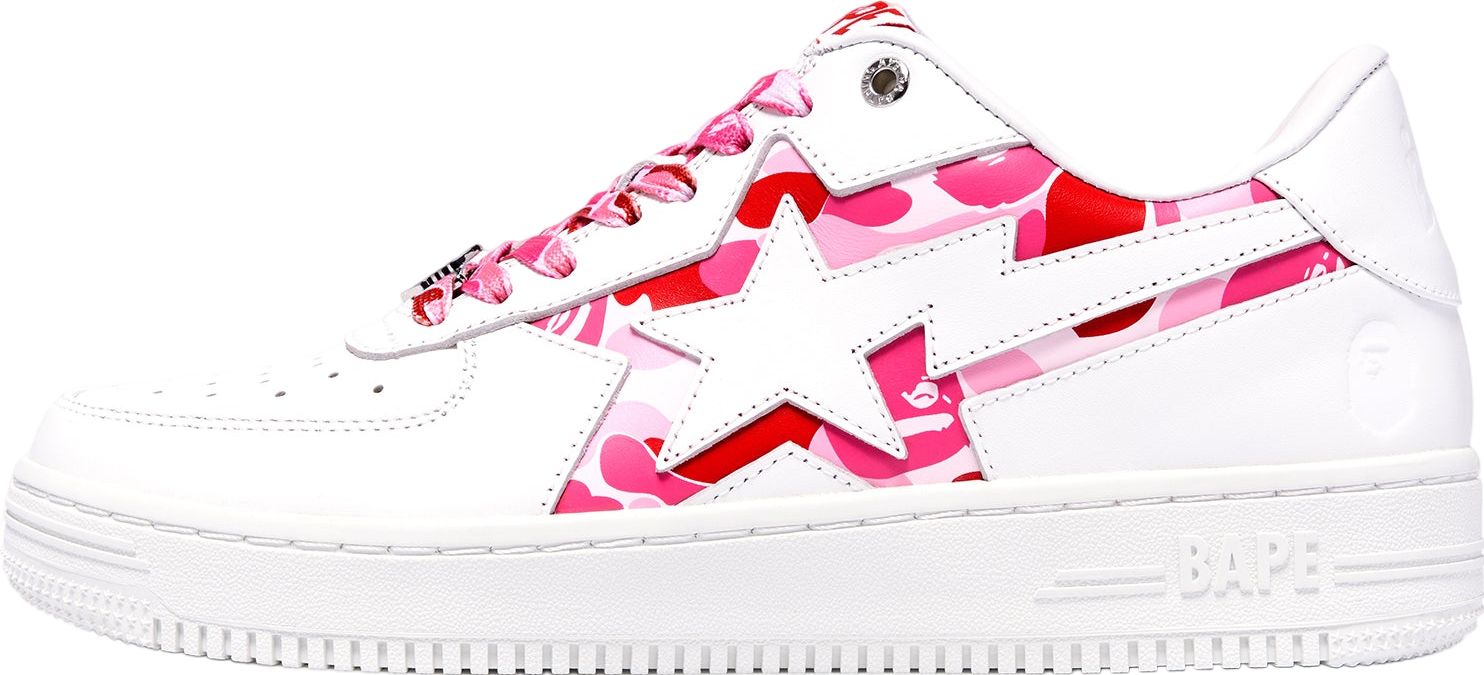 Bape Sta Icon Abc Camo WMNS Pink