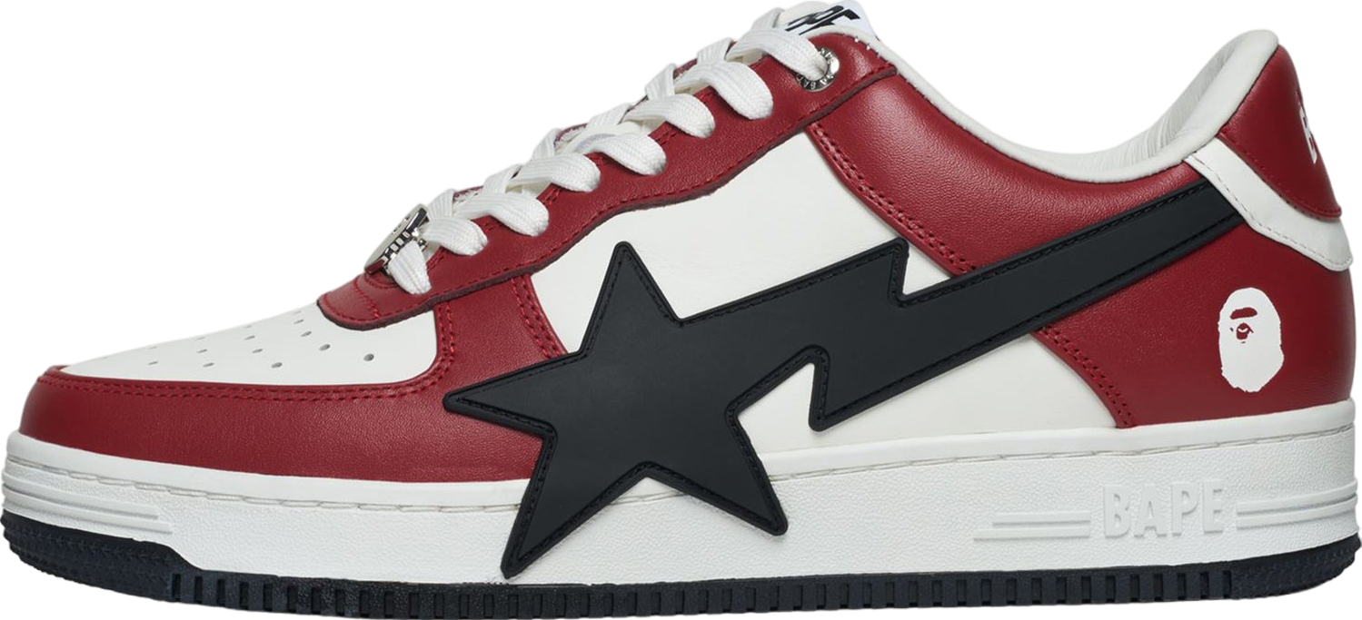 Bape Sta OS #2 White / Red / Black