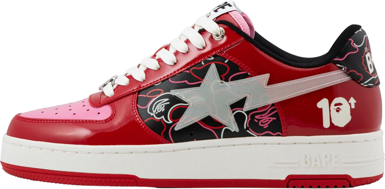 Bape X 88rising Bape Sta-02 WMNS Red - Aug 2025 - 1L23-291