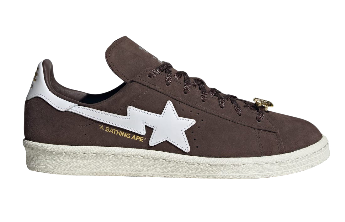 BAPE x adidas Campus 80s Brown