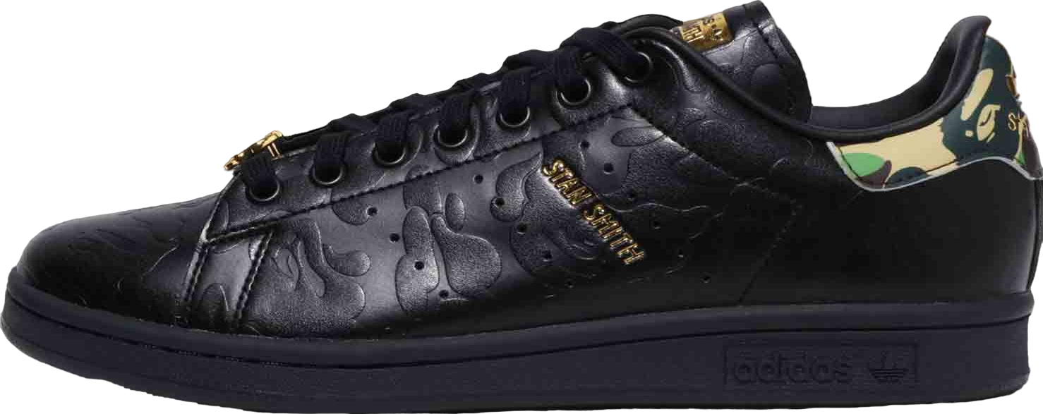 ADIDAS STAN SMITH BAPE 28.0cm黒 adidas and BAPE Reveal Stan Smith Collaboration | Hypebeast