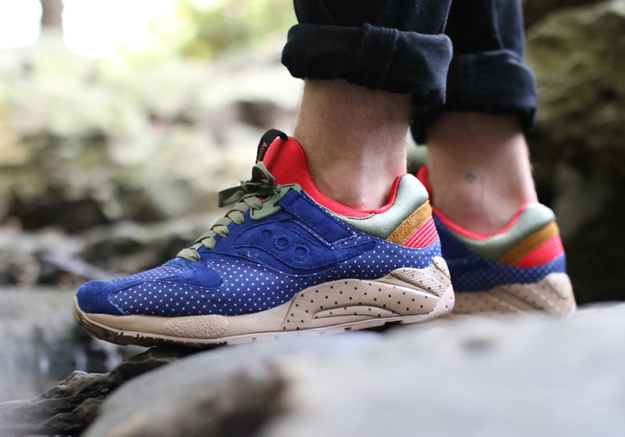 Bodega x Saucony Grid 9000 - Polka Dot Pack