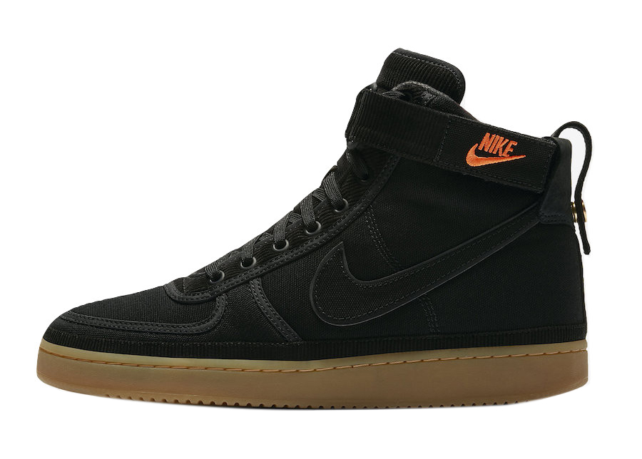 Carhartt WIP x Nike Vandal High Supreme Black Gum