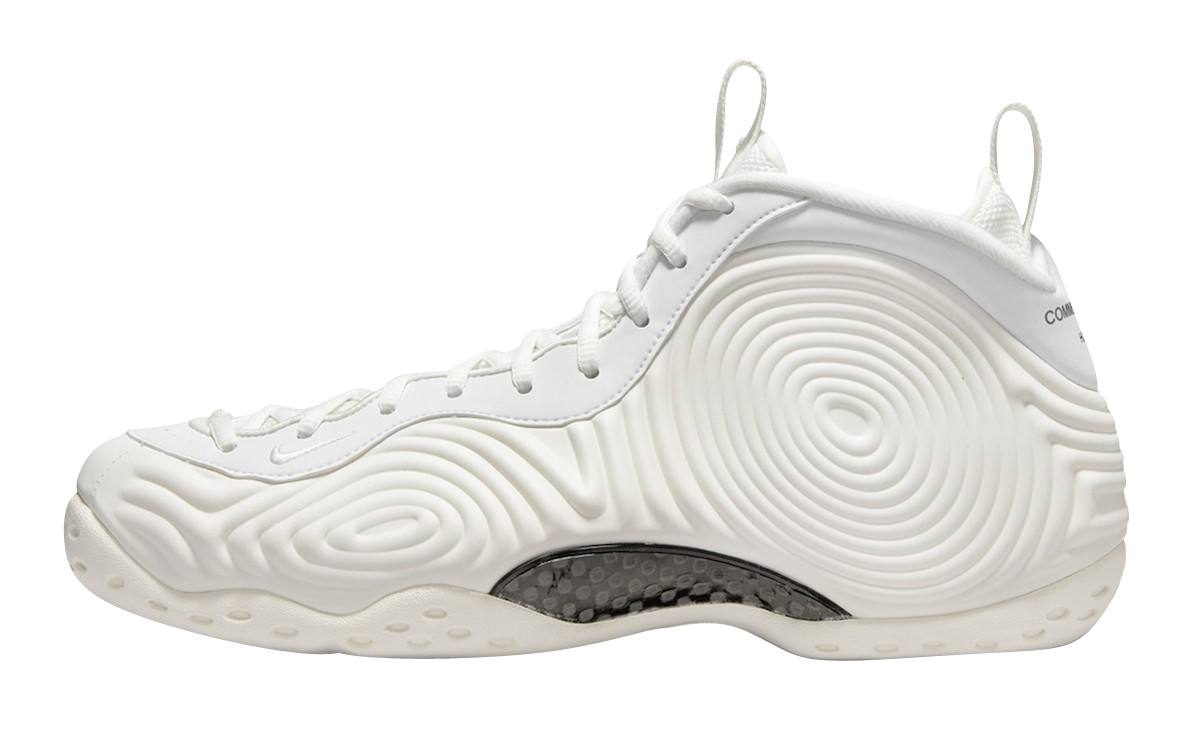 CDG x Nike Air Foamposite One White