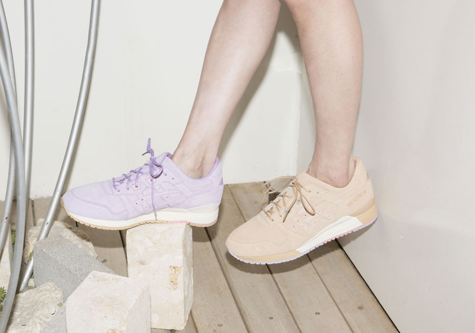 CLOT x Asics Gel Lyte 3 Lavender & Sand Pack