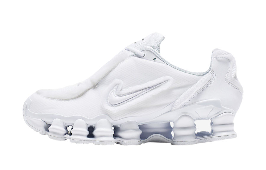 COMME des GARÇONS x Nike Shox TL Triple White