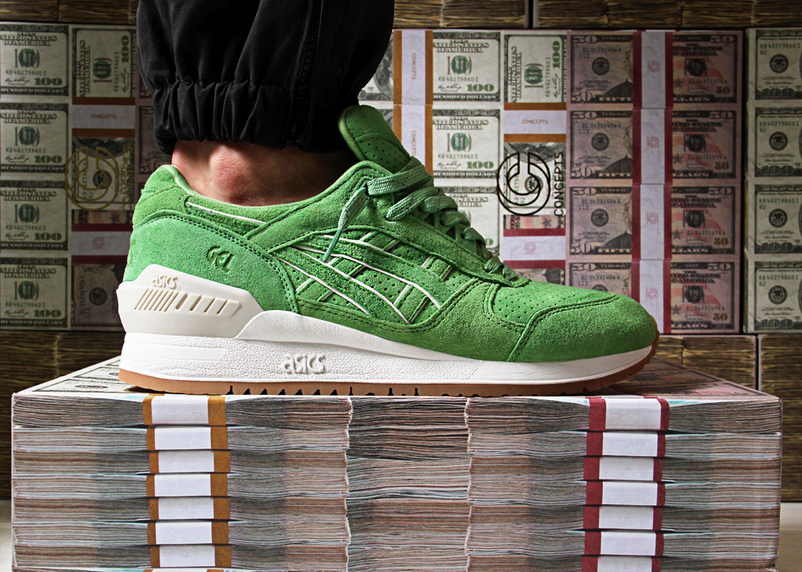 Concepts x Asics Gel Respector - Coca