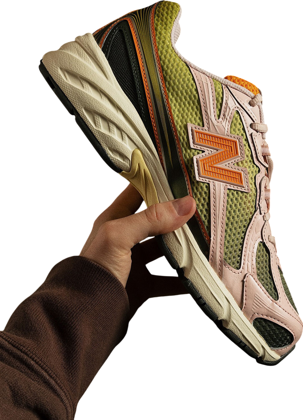 Concepts x New Balance 740 Light Green / Orange - Dec 2024