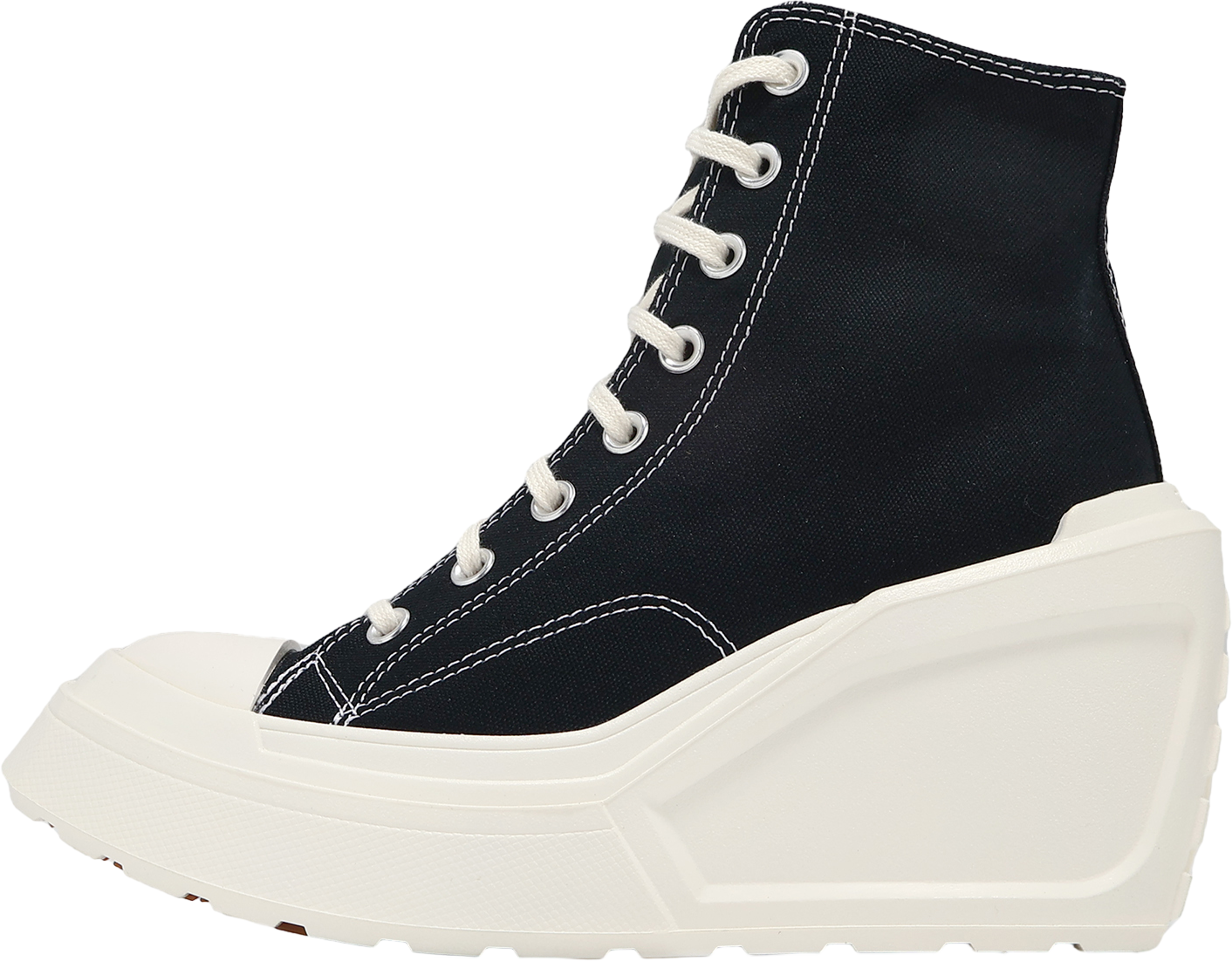 Converse Chuck 70 De Luxe Wedge HI WMNS Black - Jan 2024