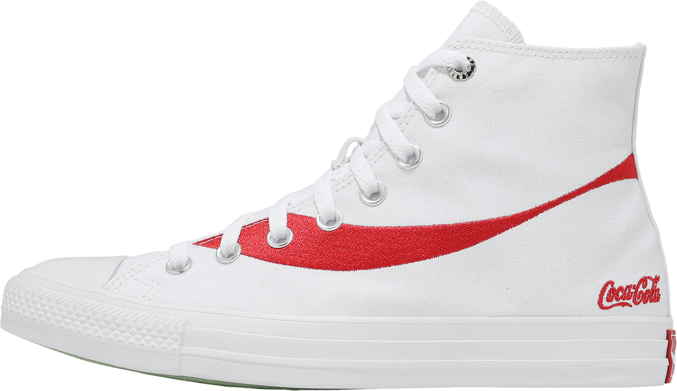 Converse Chuck Taylor All Star HI White / Red / Red - Jan 