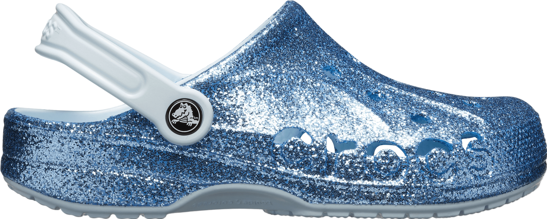 Crocs Baya Glitter Clog Mineral Blue