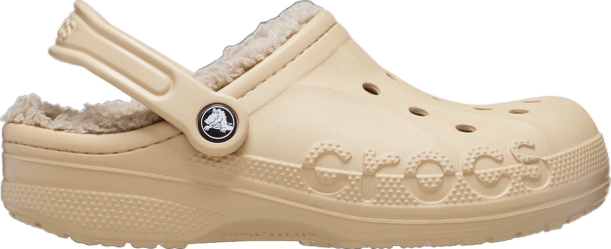 靴・ブーツ・サンダルその他 Crocs Baya Lined Clog White 205969-11H crocs-baya-lined-clog-chai-