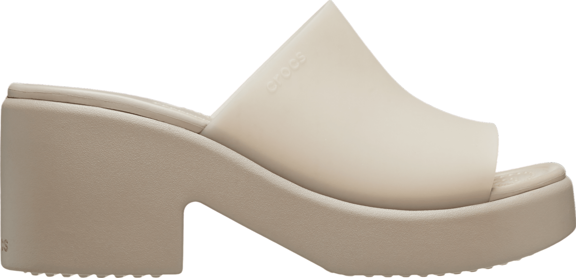 Crocs Brooklyn Frosted Slide Heel WMNS Taupe - May 2024