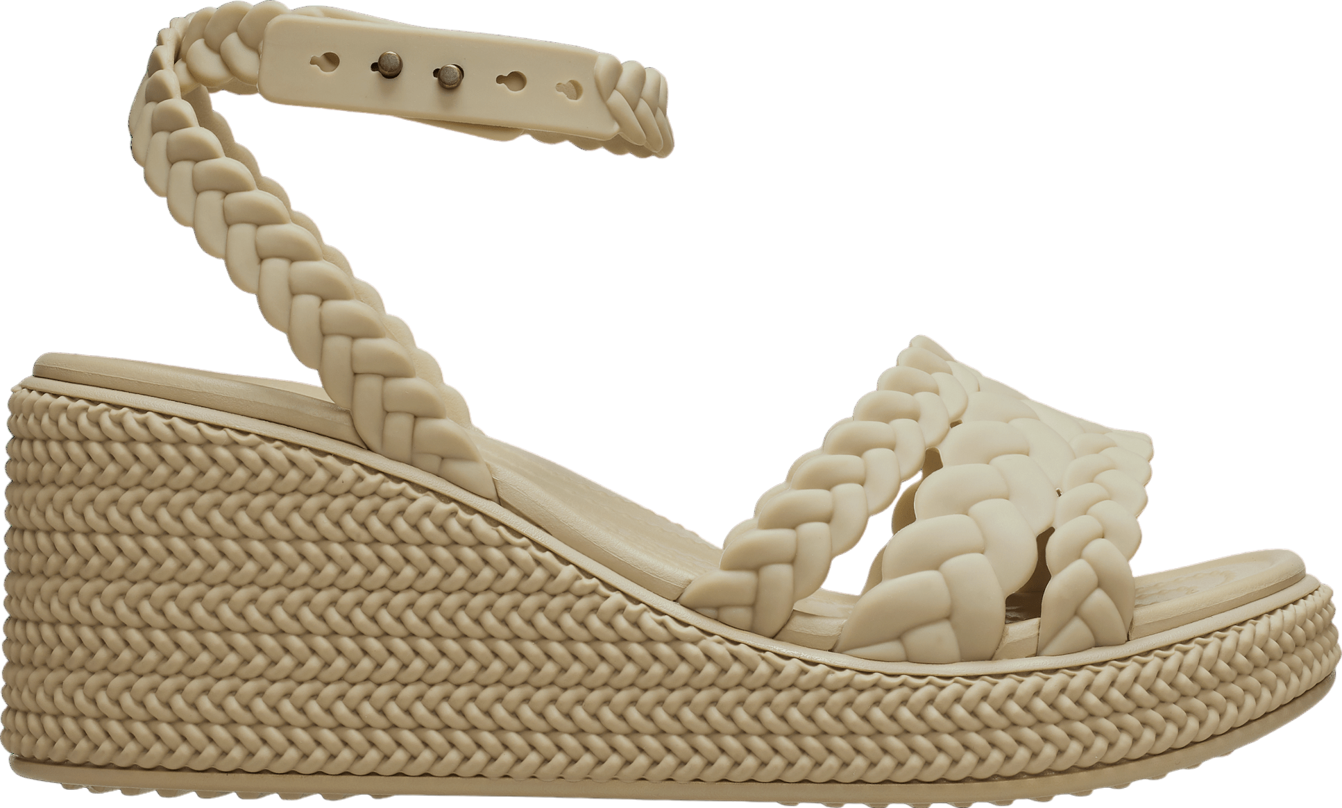 ★CROCS★ Women's Brooklyn Woven Ankle Strap Wedge CHA 24SWS Amazon.com: Crocs Brooklyn Ankle Strap Wedges for Women