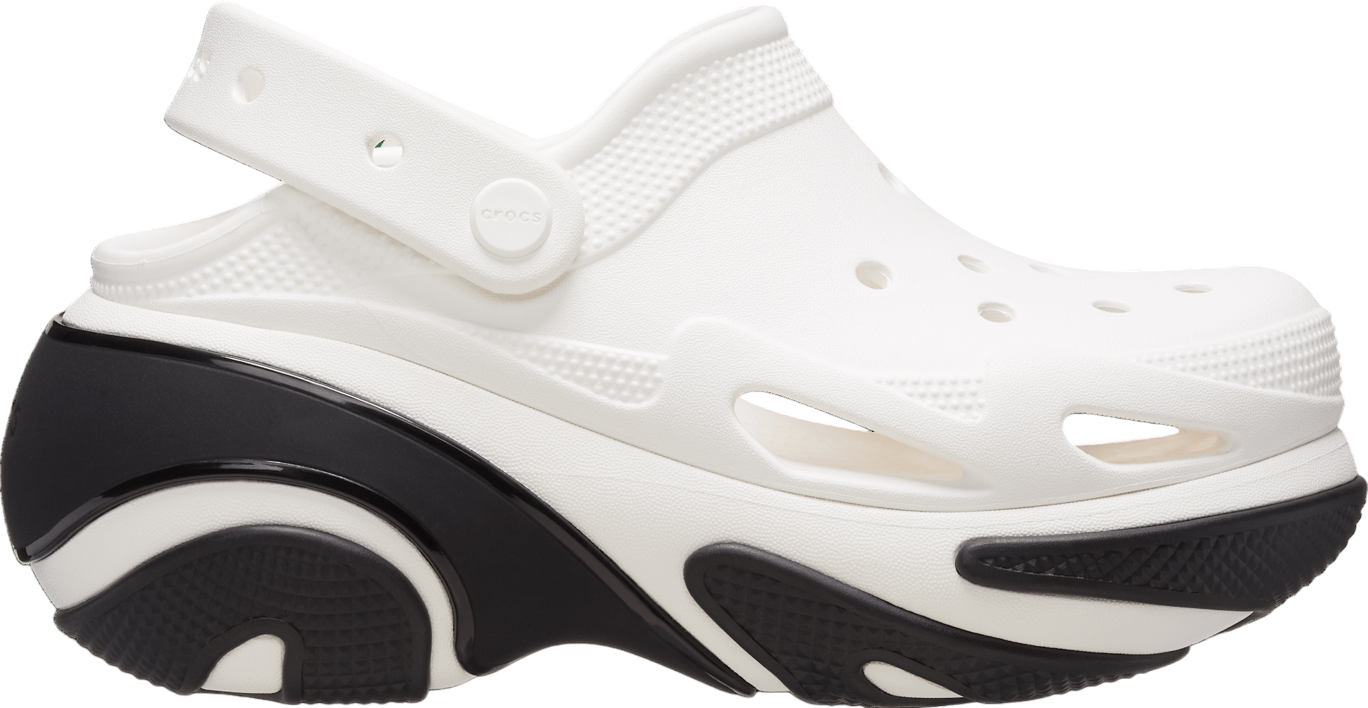 Crocs Bubble Crush Clog White - Feb 2024 - 210061-100