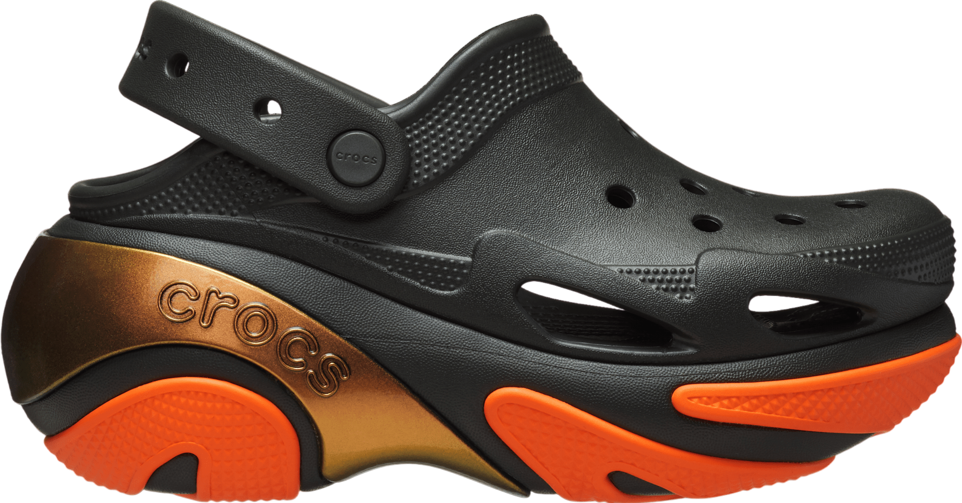 【CROCS】 Bubble Crush Clog‐BLACKGUM NEW CROCS BUBBLE CRUSH CLOG 210061 BLACK / GUM UNISEX | eBay