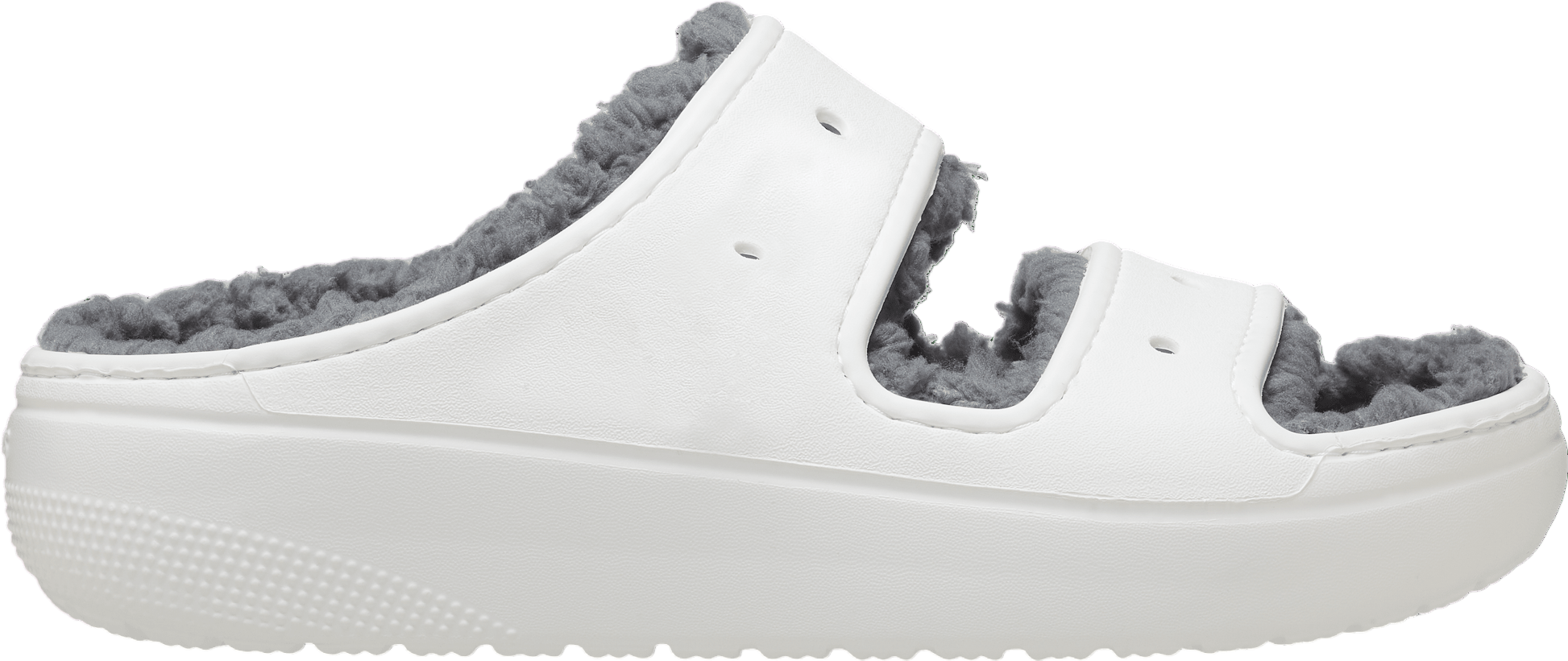 Crocs Classic Cozzzy Sandal White