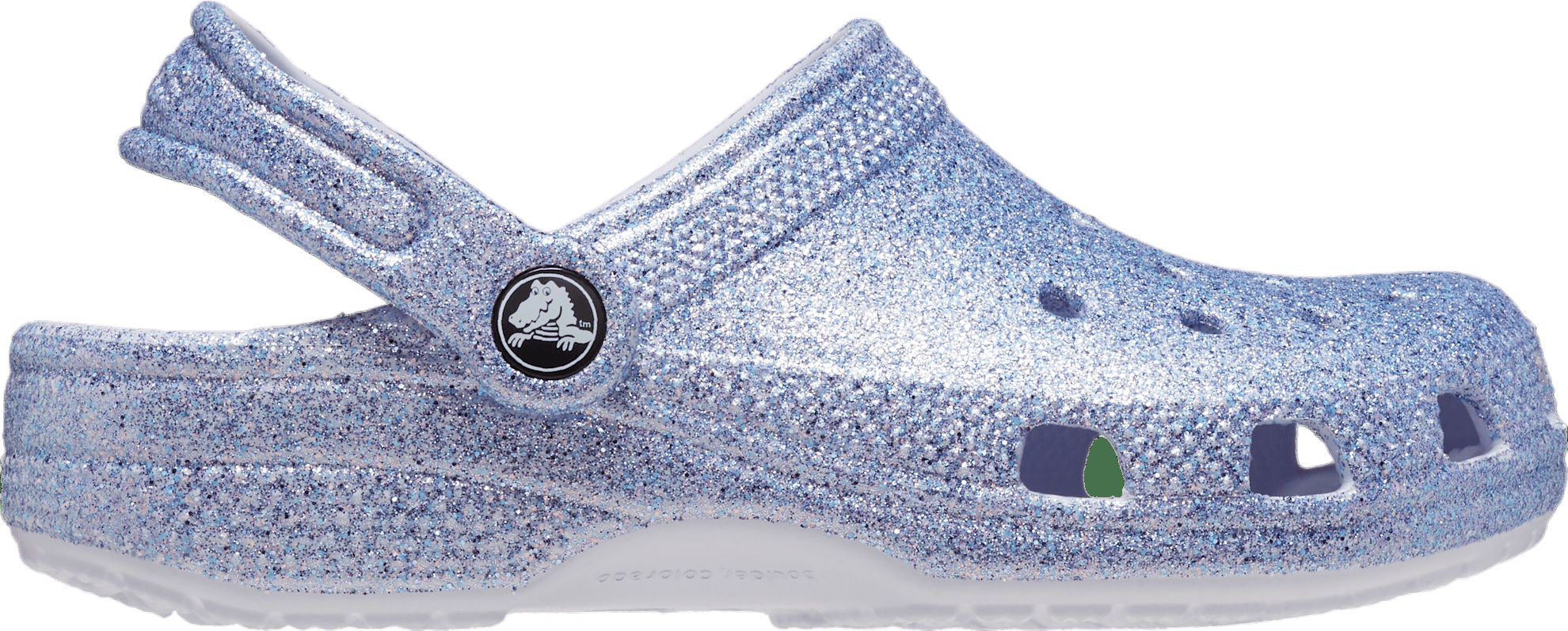 Crocs Classic Glitter Clog GS Frosted Glitter