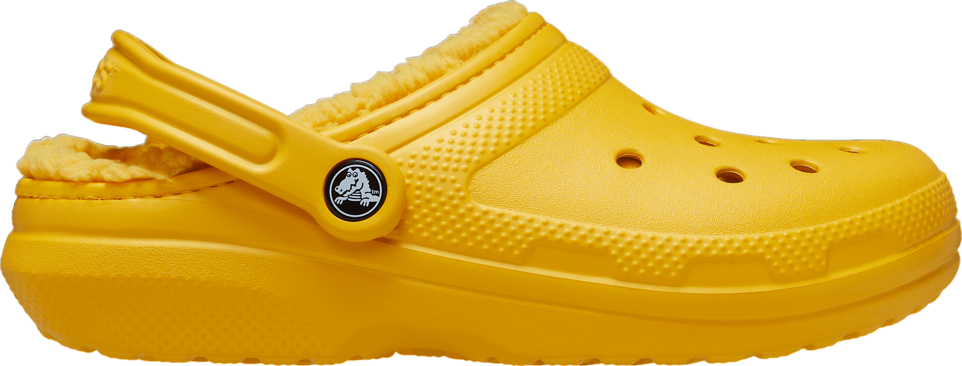 ◆CROCS◆ Classic Lined Overpuff Clog Cyber Yellow 21005977J NEW CROCS Classic Lined Overpuff Clog 210059 Cyber Yellow