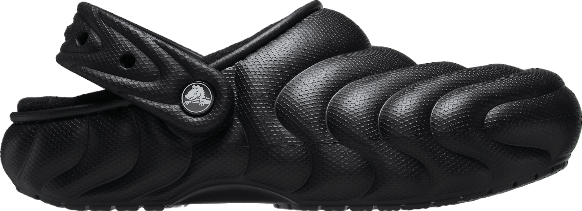 ◆CROCS◆ Classic Lined Overpuff Clog Black 210059001 Classic Lined Overpuff Clog - Crocs