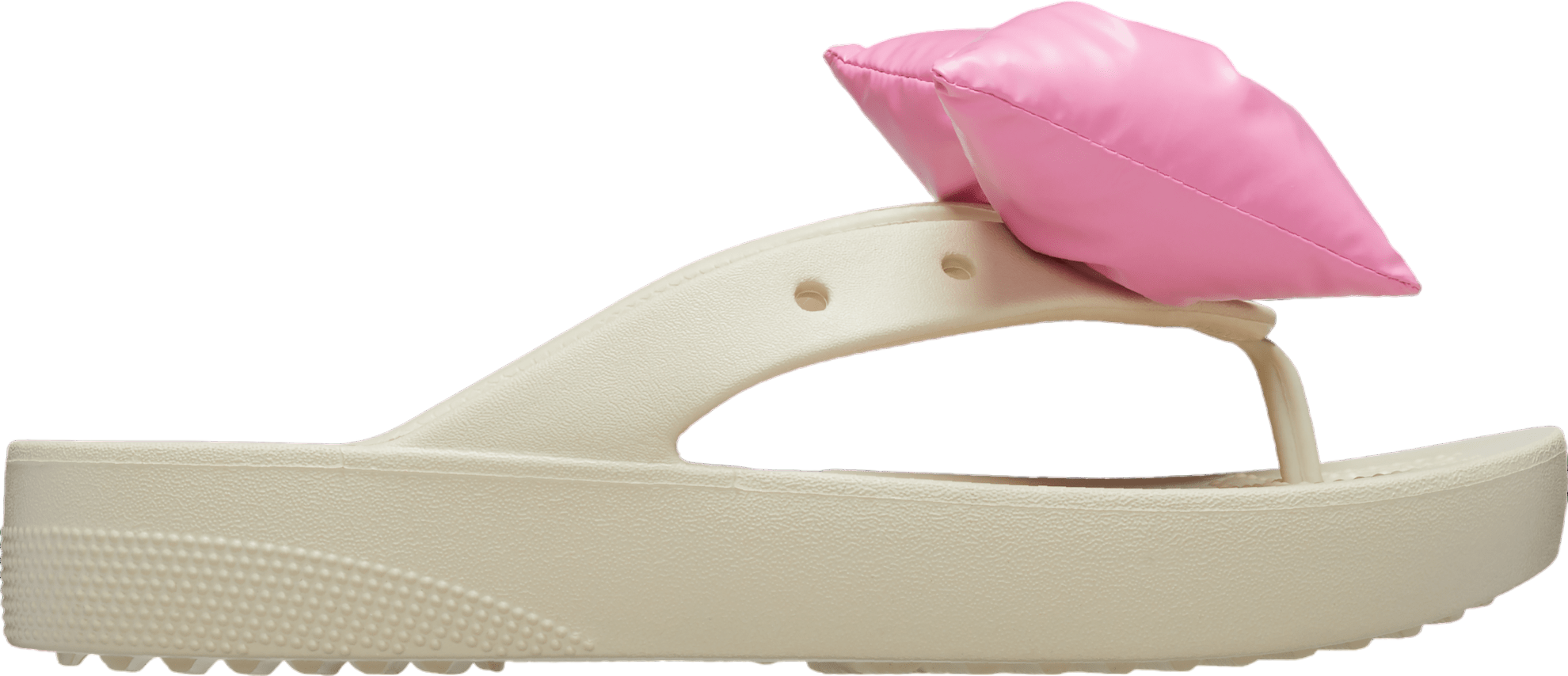 Crocs Classic Platform Bow Flip WMNS Bone