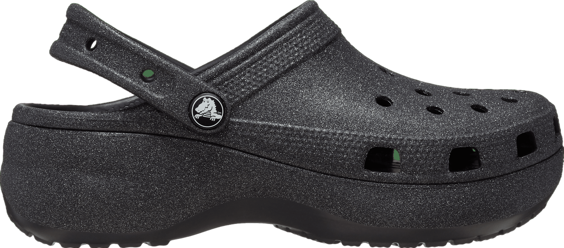 Crocs Classic Platform Glitter Clog WMNS Black