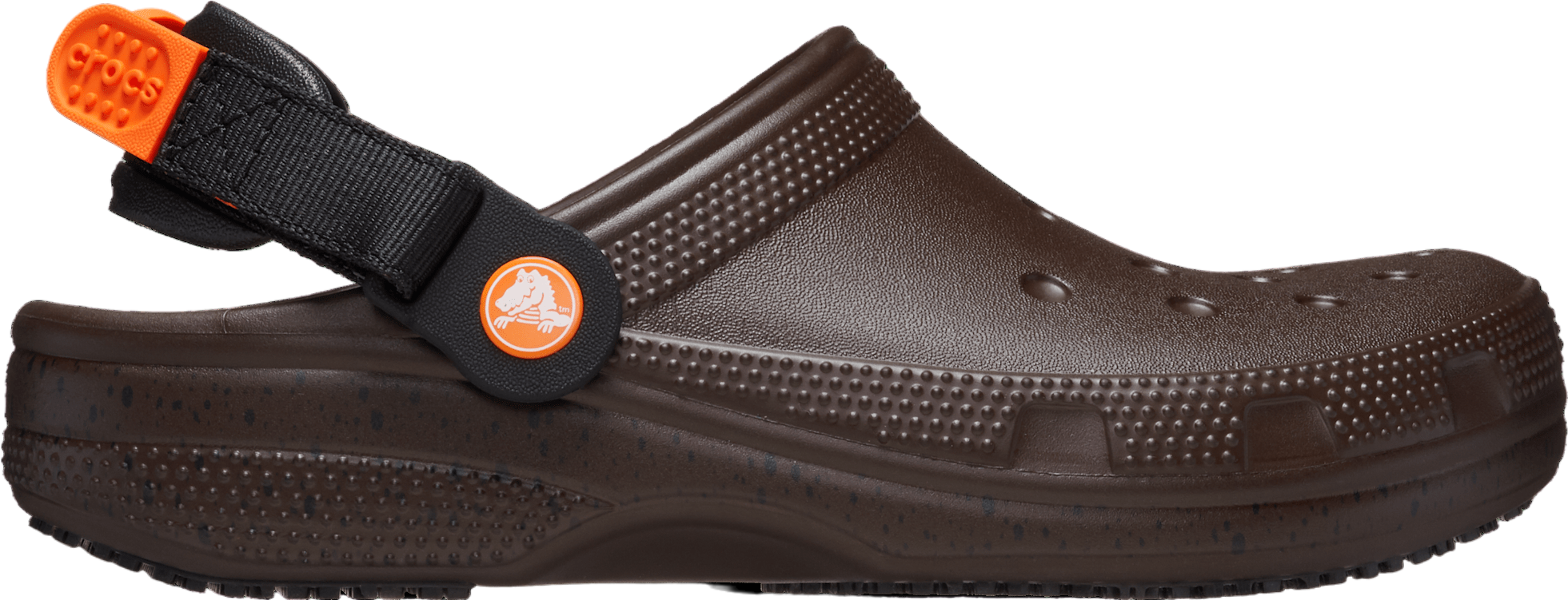 Crocs Classic Slip Resistant Work Clog Coffee