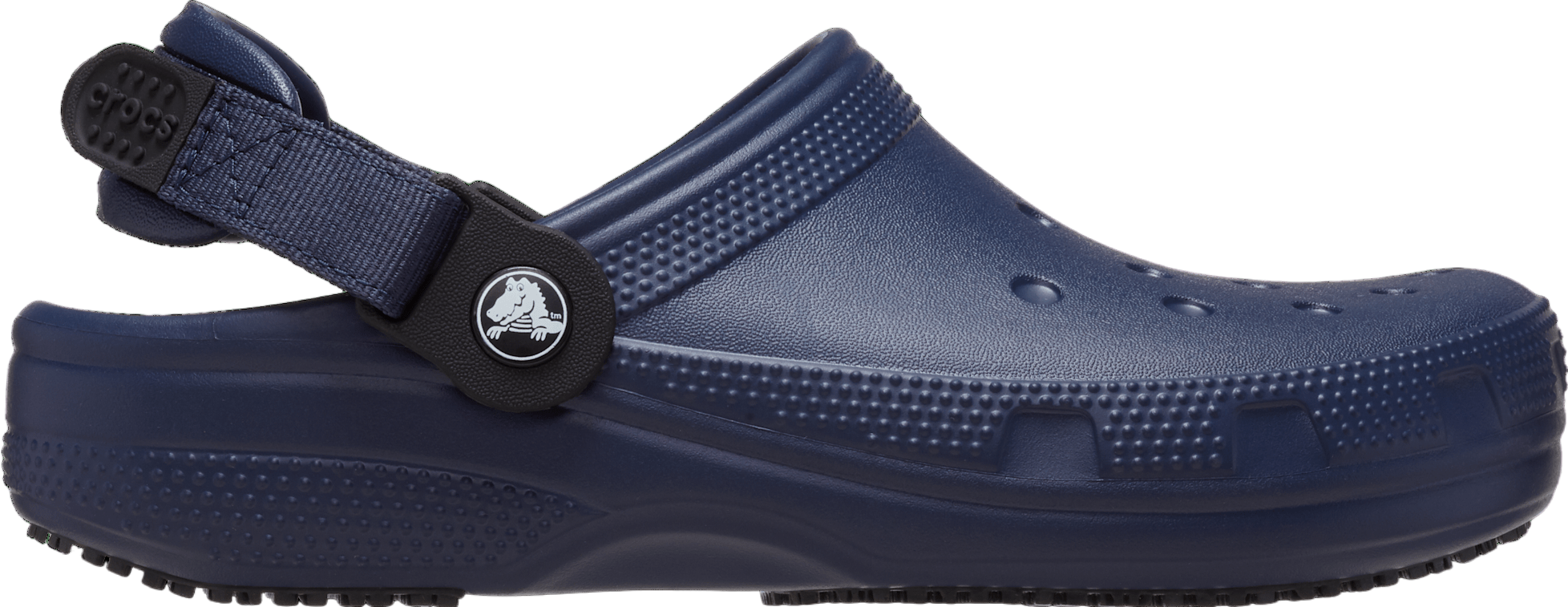 Crocs Classic Slip Resistant Work Clog Navy