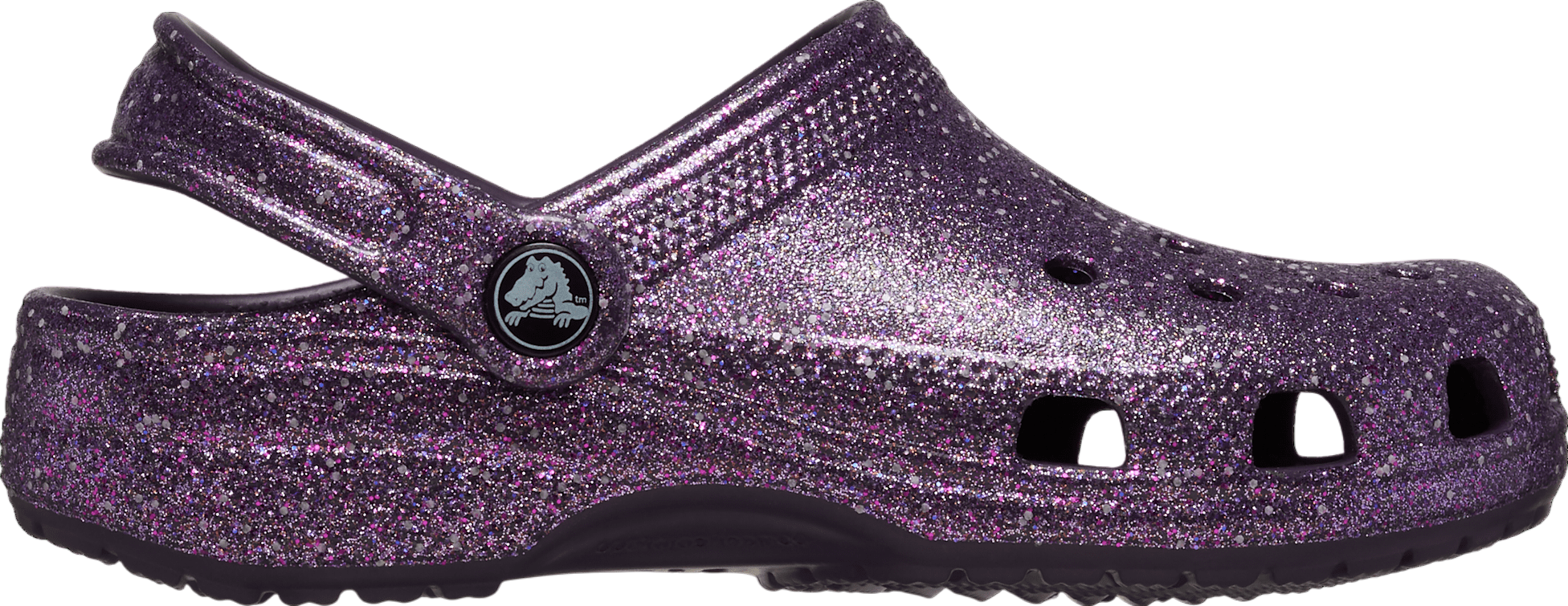 Crocs Classic Space Glitter Clog GS Dark Iris / Multi