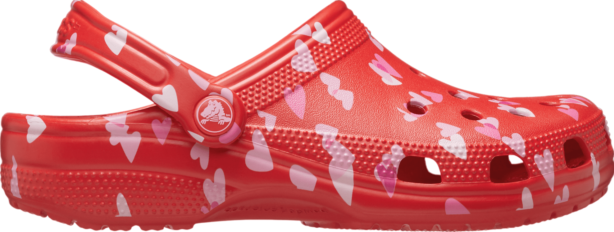 Crocs Classic Valentines Day Clog Cherry Red - Jul 2024
