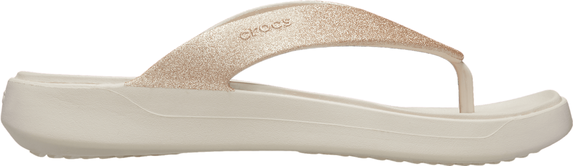 Crocs Getaway Glitter Flip WMNS Stucco